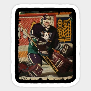 Guy Hebert in Mighty Ducks of Anaheim, 1997 (441GP) Sticker